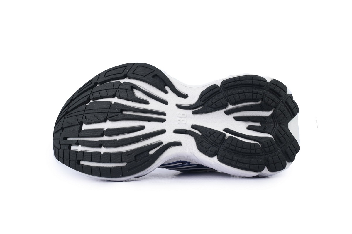 Balenciaga Monday Shoe in White Blue 825417 WDWTS 4090