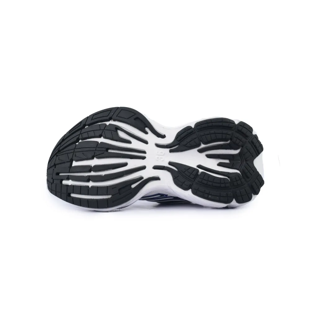 Balenciaga Monday Shoe in White Blue 825417 WDWTS 4090