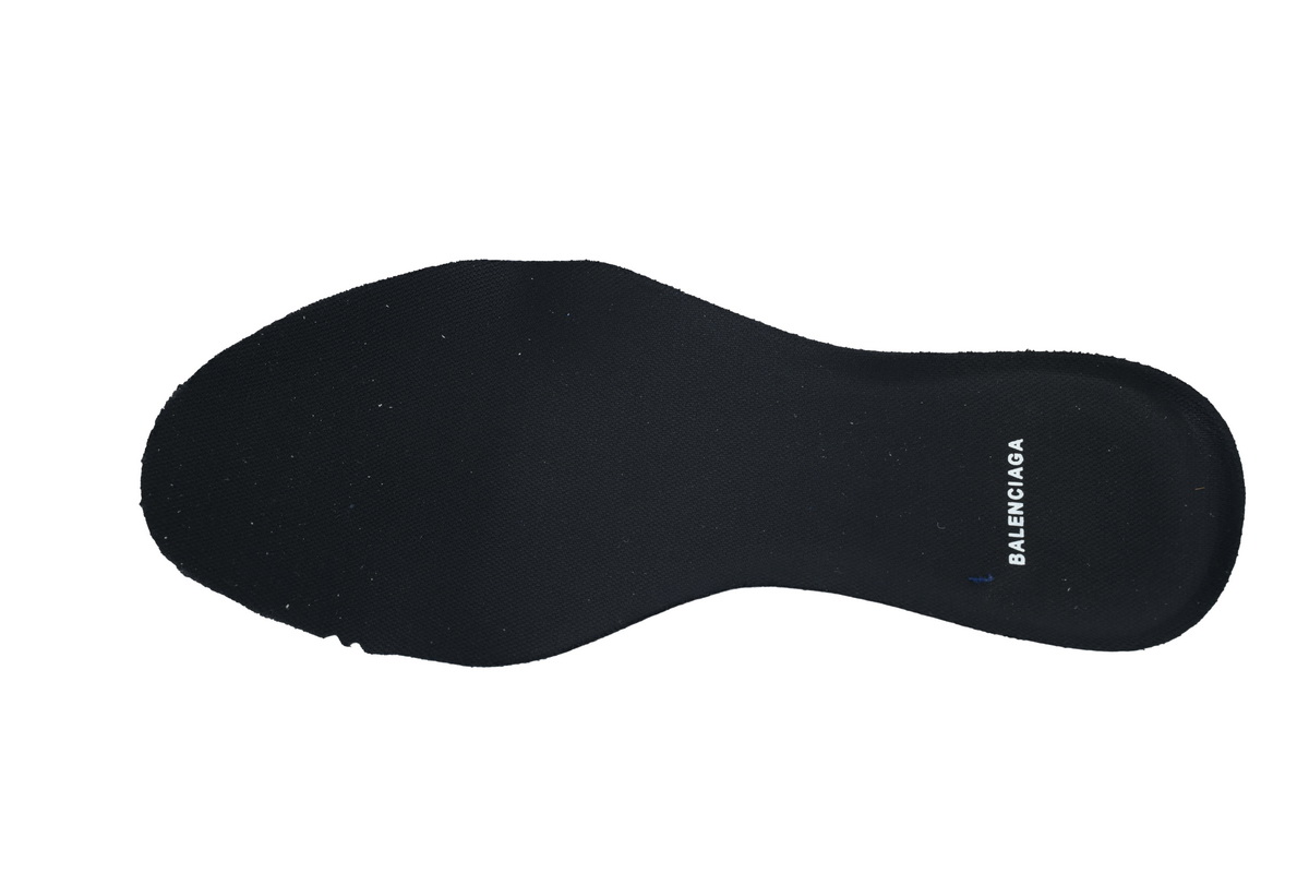 Balenciaga Monday Shoe in White Blue 825417 WDWTS 4090