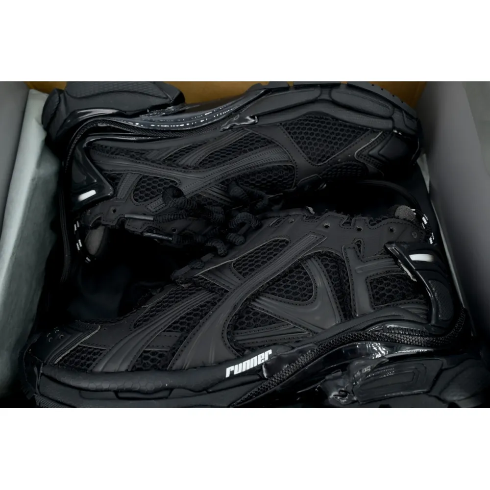 Balenciaga Runner Sneaker All Black 772774 W3RBT 1000