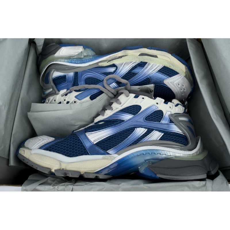 Balenciaga Runner Sneaker Gradient - Beige Navy 772774 WRUNG 2410