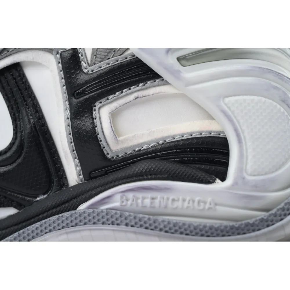 Balenciaga Runner Sneaker Grey White Black 772774 W3RNY 9012
