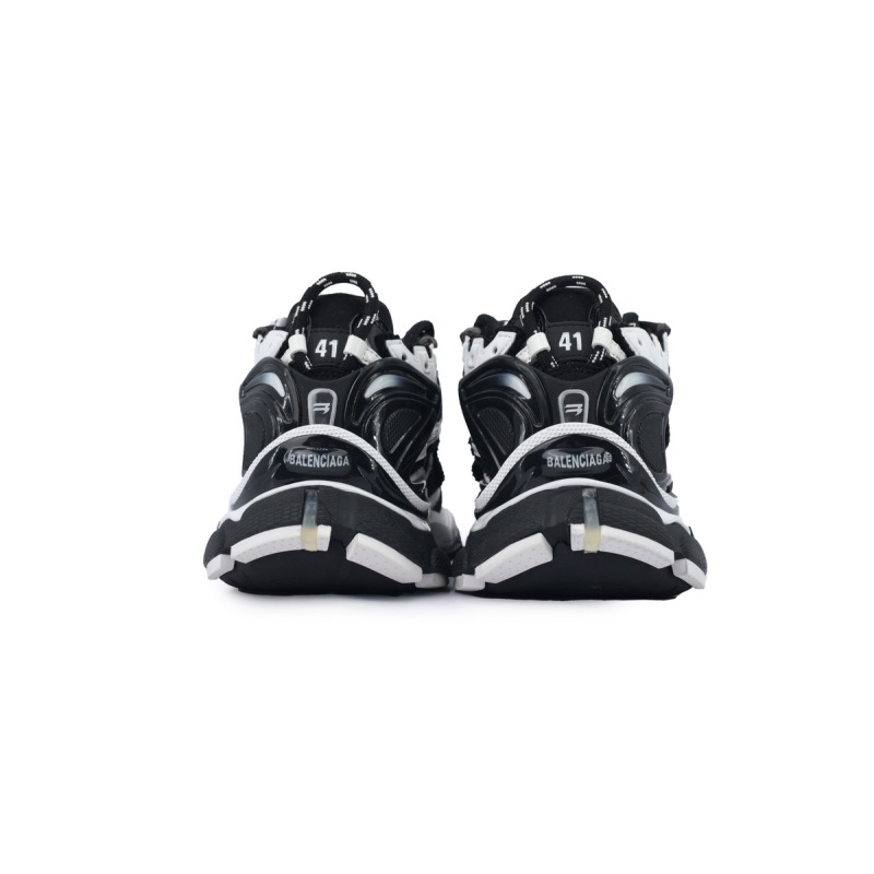 Balenciaga Runner Sneaker White Black 772774 W3RMU 9010