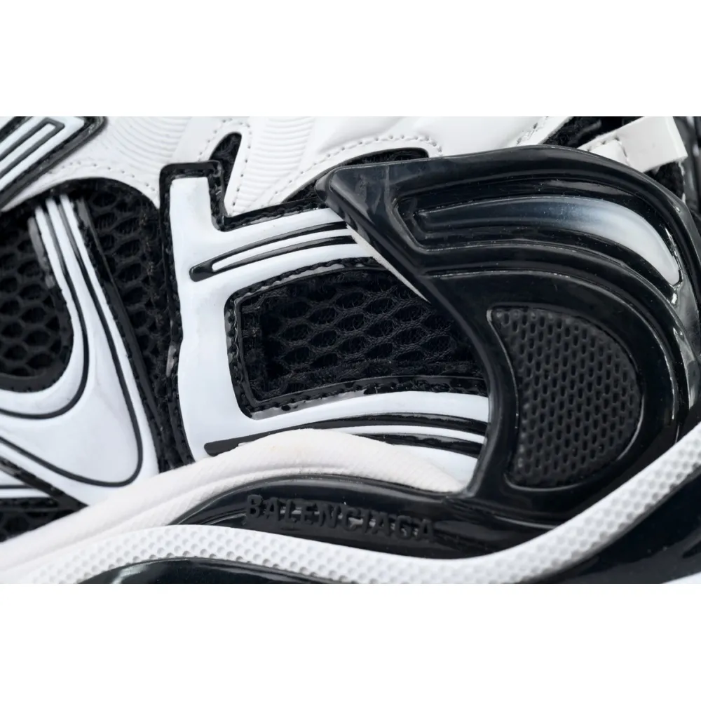 Balenciaga Runner Sneaker White Black 772774 W3RMU 9010