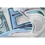 Balenciaga Runner Sneaker White Green Blue 772774 W3RMU 9034