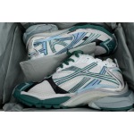 Balenciaga Runner Sneaker White Green Blue 772774 W3RMU 9034