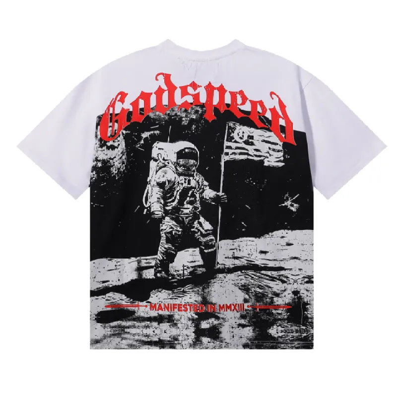 Godspeed 1969 Crew Neck T-shirt #7068 Black/White