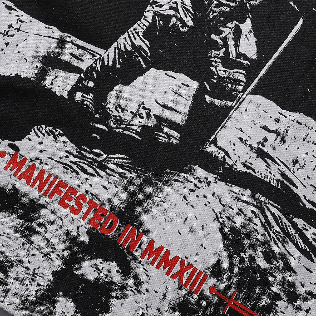 Godspeed 1969 Crew Neck T-shirt #7068 Black/White