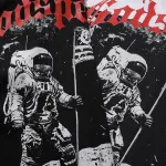 Godspeed 1969 Crew Neck T-shirt #7068 Black/White