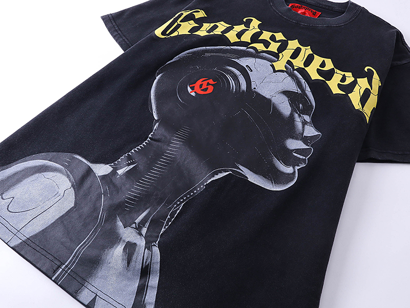 Godspeed Robot Black Tee #1021