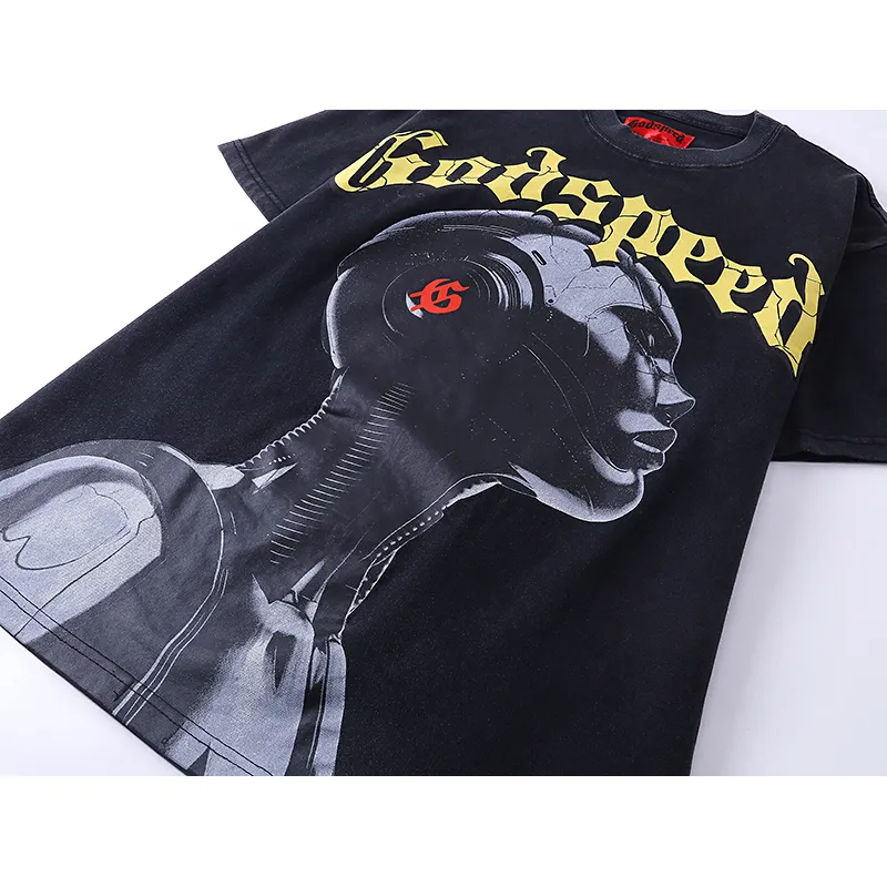 Godspeed Robot Black Tee #1021