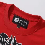 Godspeed Skele Rarri T-shirt #7069 Black/White/Red