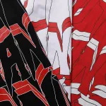 Godspeed Skele Rarri T-shirt #7069 Black/White/Red