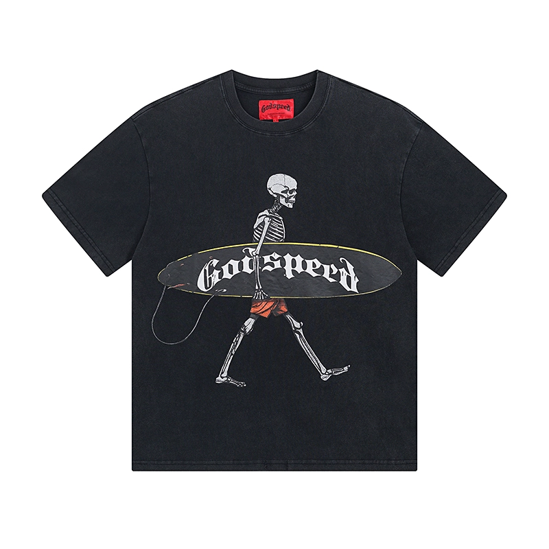 Godspeed Surf Day Tee #1025 Black