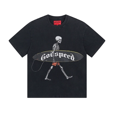 Godspeed Surf Day Tee #1025 Black 01