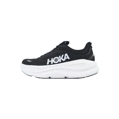 Hoka One One Bondi 9 Black White 1162011-BWHT 01