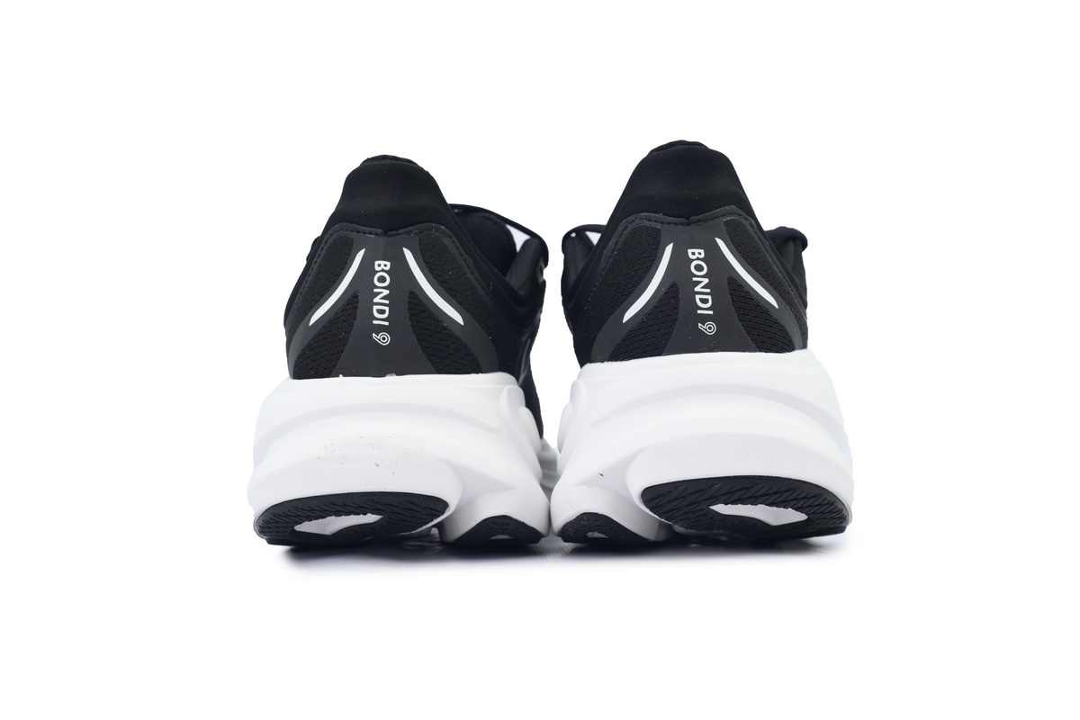 Hoka One One Bondi 9 Black White 1162011-BWHT