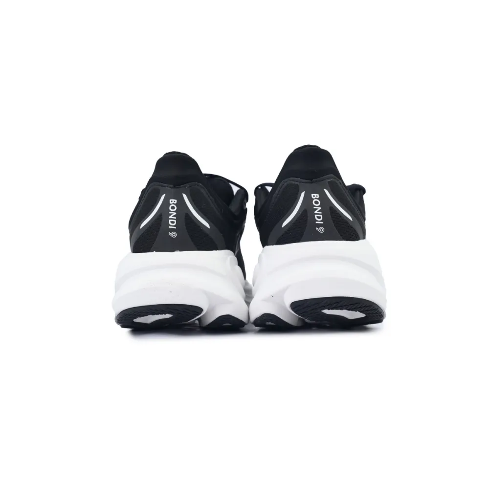 Hoka One One Bondi 9 Black White 1162011-BWHT