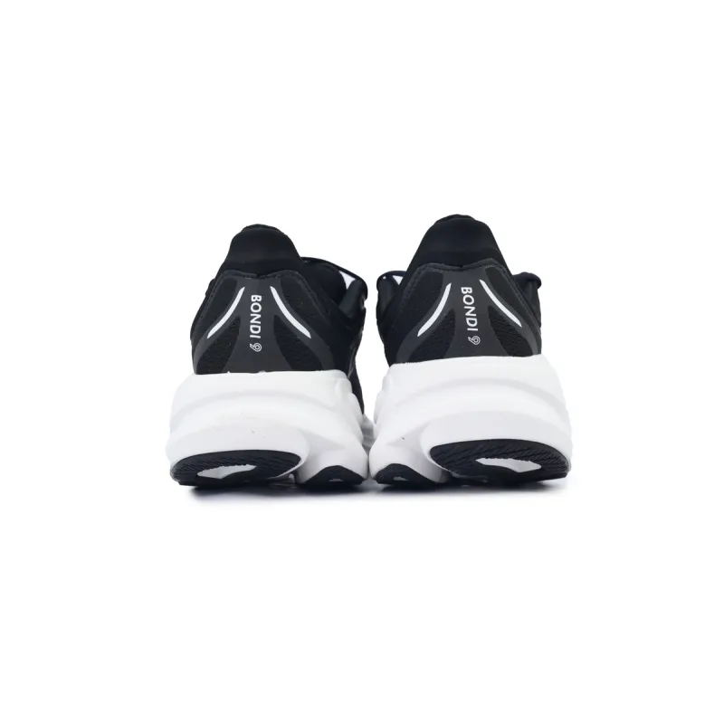 Hoka One One Bondi 9 Black White 1162011-BWHT