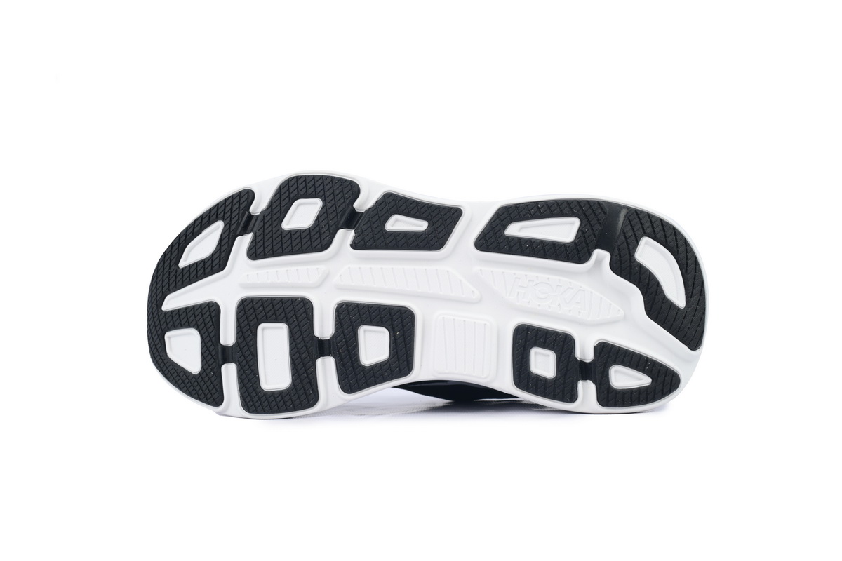 Hoka One One Bondi 9 Black White 1162011-BWHT