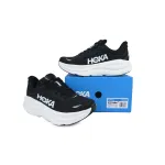 Hoka One One Bondi 9 Black White 1162011-BWHT
