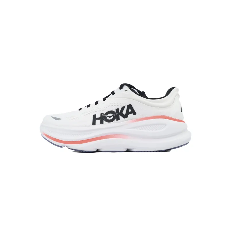 Hoka One One Bondi 9 Black White Red 1162011-WBLC