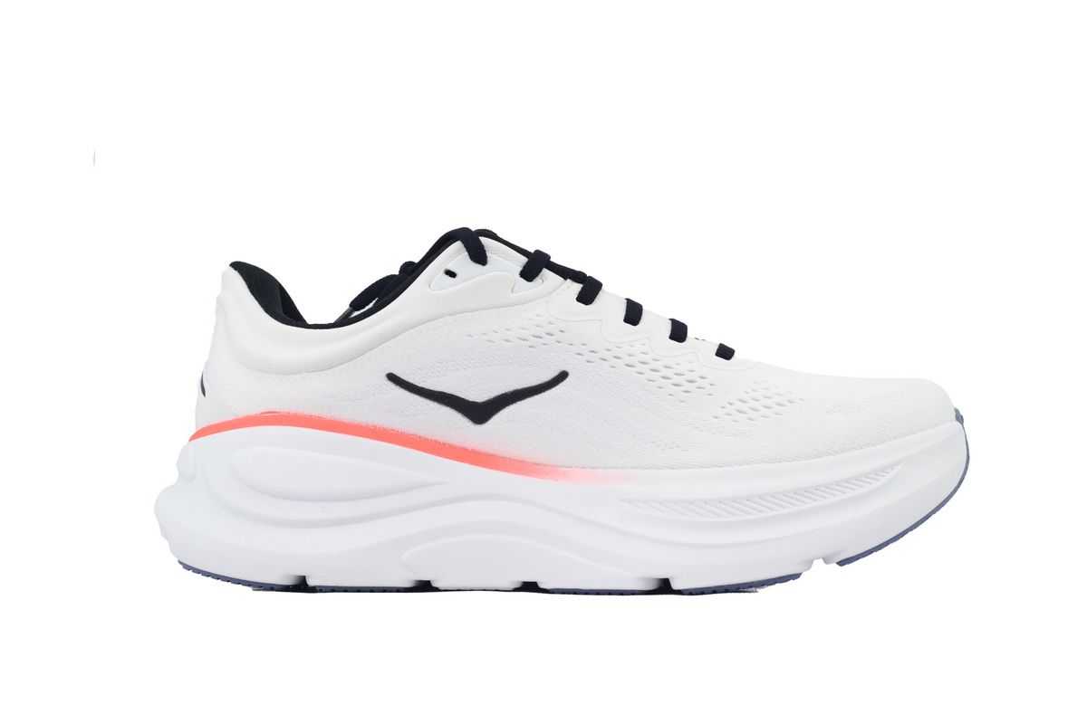 Hoka One One Bondi 9 Black White Red 1162011-WBLC