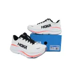 Hoka One One Bondi 9 Black White Red 1162011-WBLC