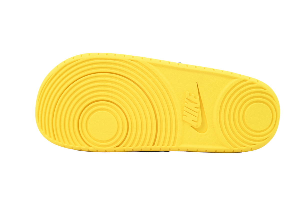 Nike Kobe Bryant x Offcourt Slide Black Yellow IF2870-700