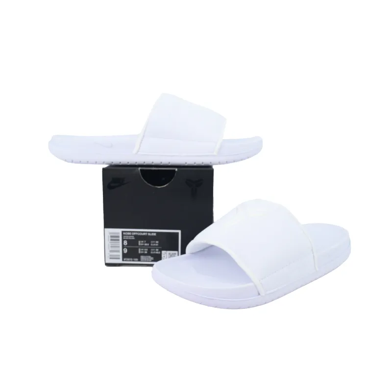 Nike Kobe Bryant x Offcourt Slide Triple White IF2870-100