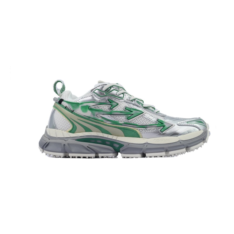 Off White Be Right Back Sneakers Turquoise Stone OMIA295S25 FAB00 47243