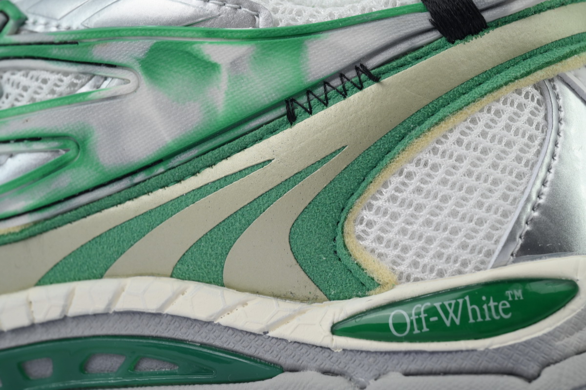 Off White Be Right Back Sneakers Turquoise Stone OMIA295S25 FAB00 47243