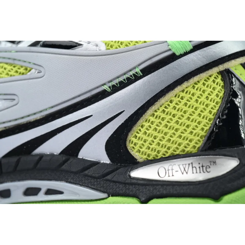 Off White Be Right Back Sneakers Yellow-Green OMIA295S25 FAB00 17270