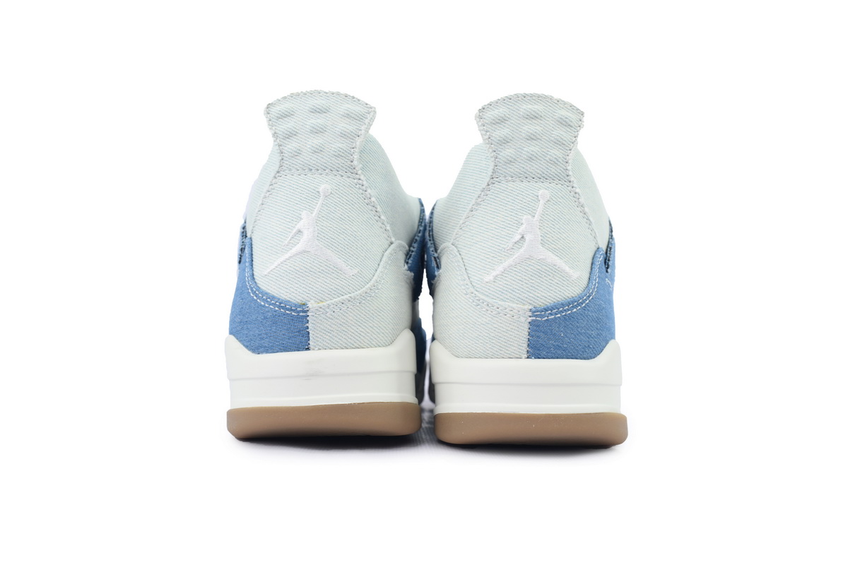 PK God Batch Air Jordan 4 Retro TEX Worn Blue Denim IB6716-100
