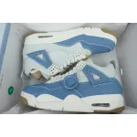 PK God Batch Air Jordan 4 Retro TEX Worn Blue Denim IB6716-100