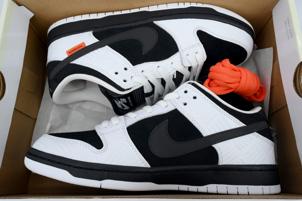 PK God Batch TIGHTBOOTH x Nike SB Dunk Low Panda Co Branding FD2629-100