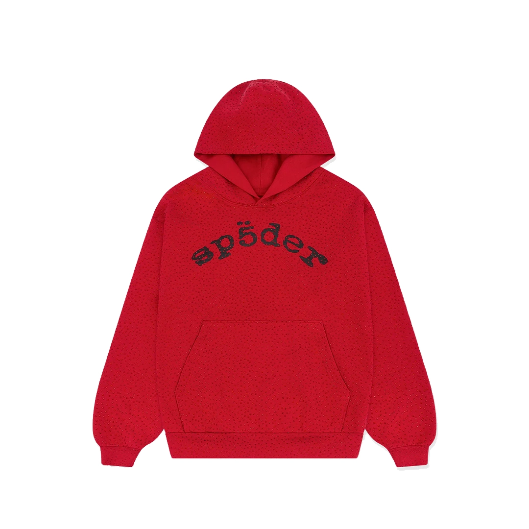 Sp5der VVS Hoodie Red YZ GE616