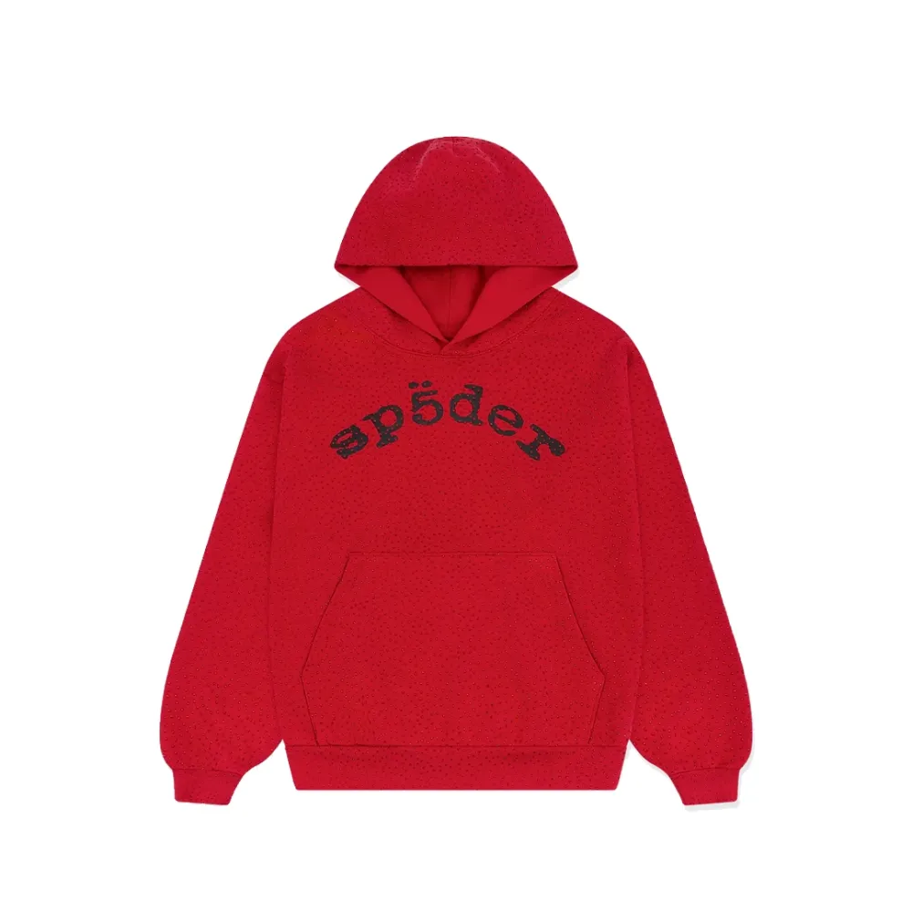 Sp5der VVS Hoodie Red YZ GE616