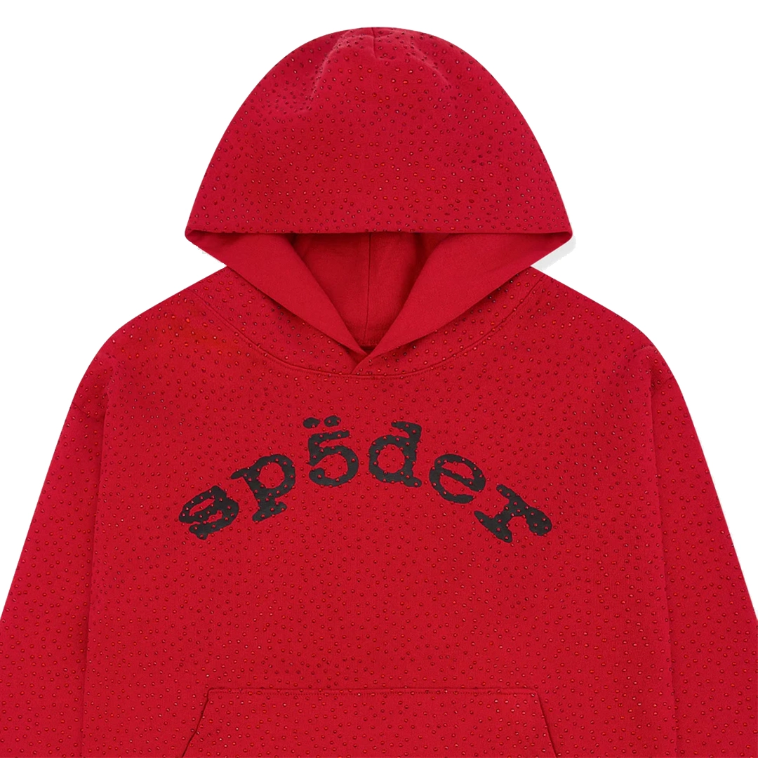Sp5der VVS Hoodie Red YZ GE616