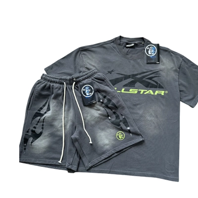 Hellstar Summer Set Sweatsuits (T-shirt & Shorts)  NFC EG 659 01
