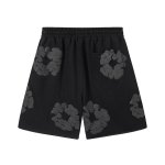 Denim Tears The Cotton Wreath Shorts Black Grey