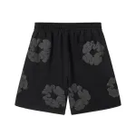 Denim Tears The Cotton Wreath Shorts Black Grey