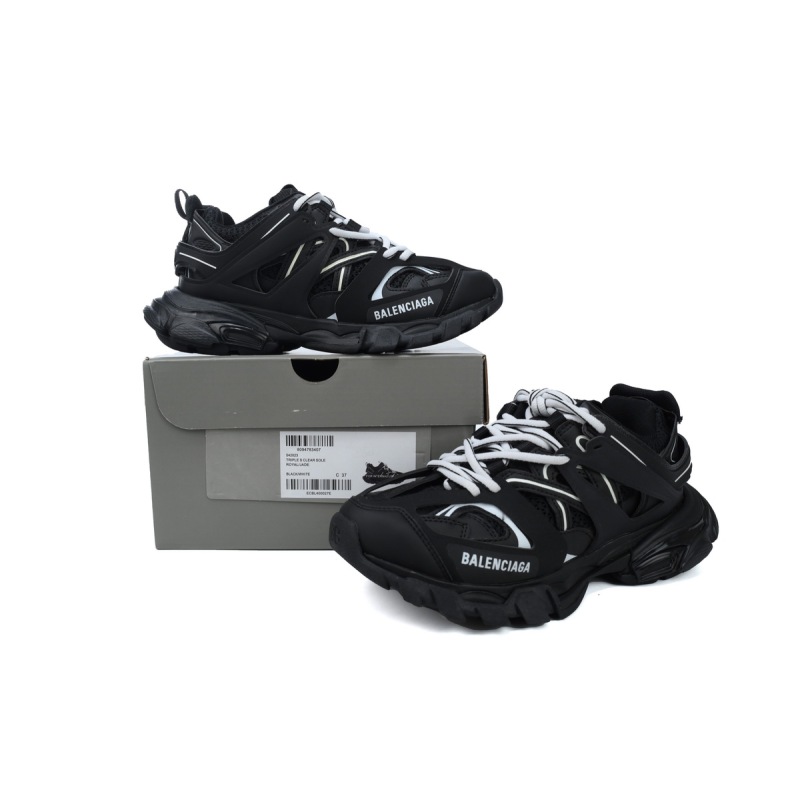 Balenciaga Track Sneaker Black and White
