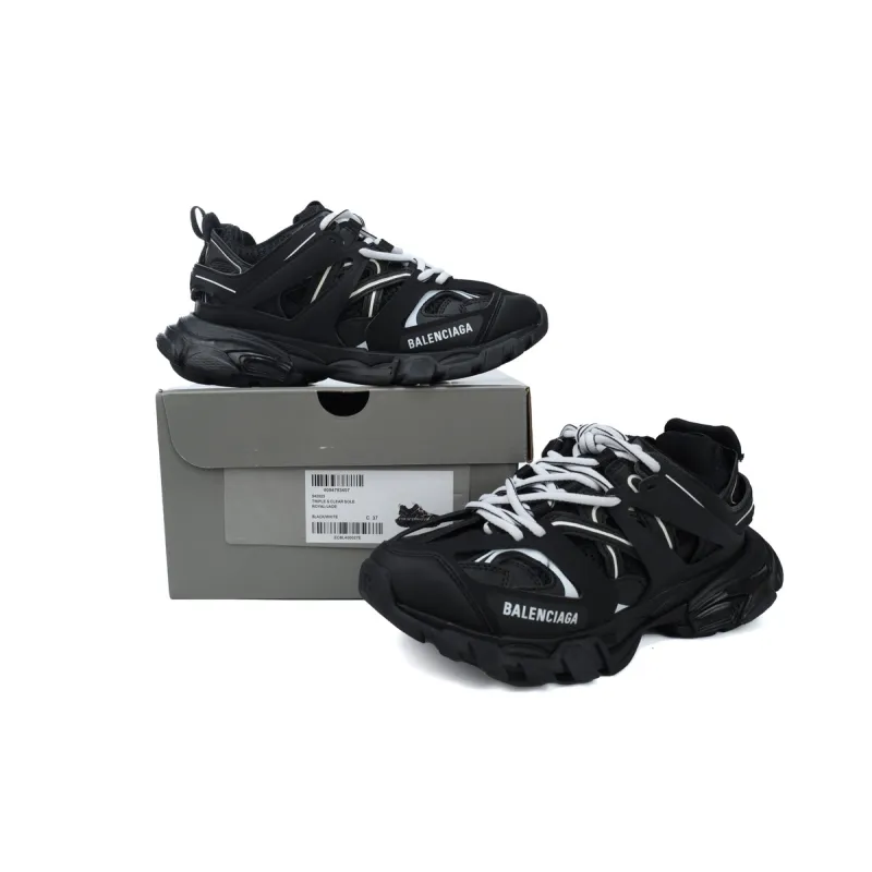 Balenciaga Track Sneaker Black and White