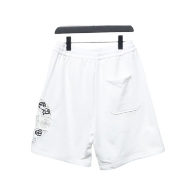 Chrome Hearts 24ss Patch Cross Sanskrit Scroll Embroidered Shorts 02