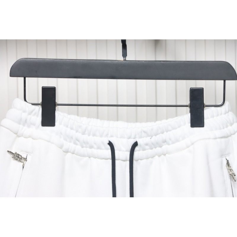 Chrome Hearts 24ss Patch Cross Sanskrit Scroll Embroidered Shorts