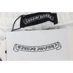 Chrome Hearts 24ss Patch Cross Sanskrit Scroll Embroidered Shorts
