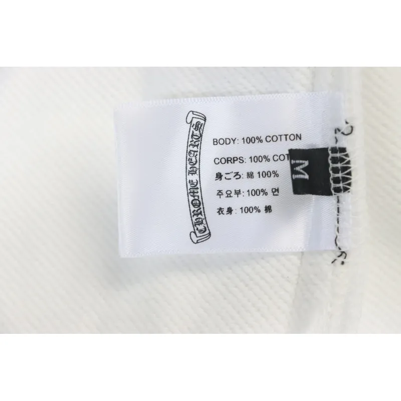 Chrome Hearts 24ss Patch Cross Sanskrit Scroll Embroidered Shorts