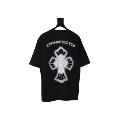 CHROME HEARTS 25ss Inkjet Cross Print  T-Shirt 02