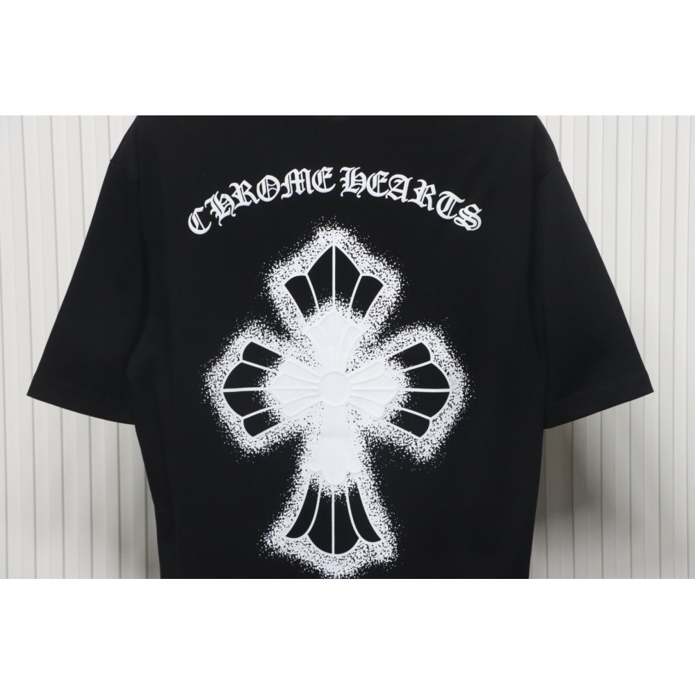 CHROME HEARTS 25ss Inkjet Cross Print  T-Shirt